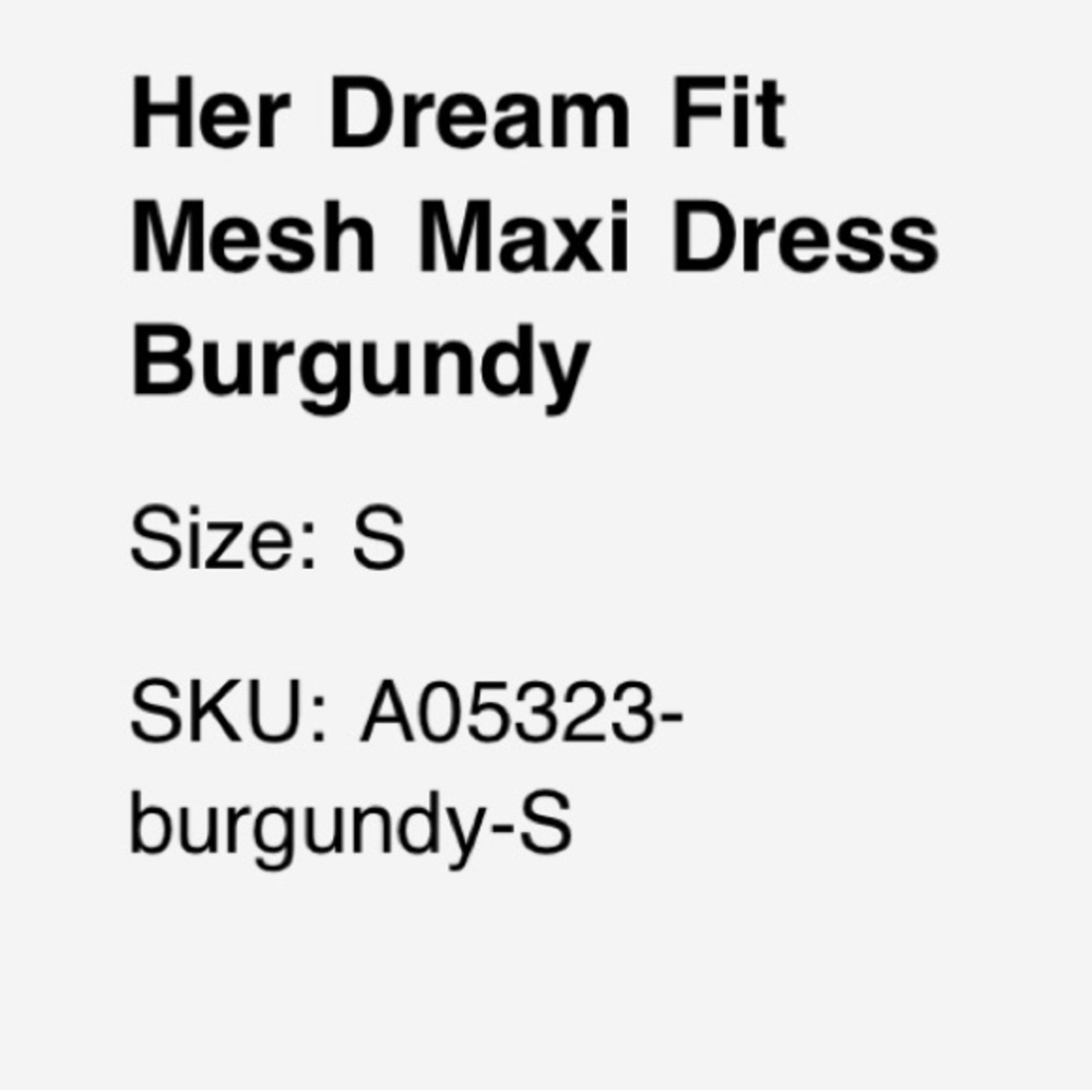 Hello Molly burgundy long dress